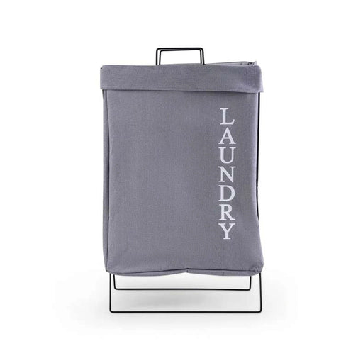 Nola Laundry Hamper 48Cm - Grey Pan Home