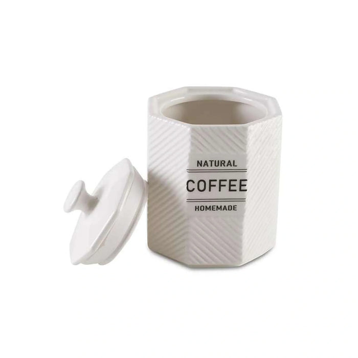 Nolina Coffee Canister 800Ml - White