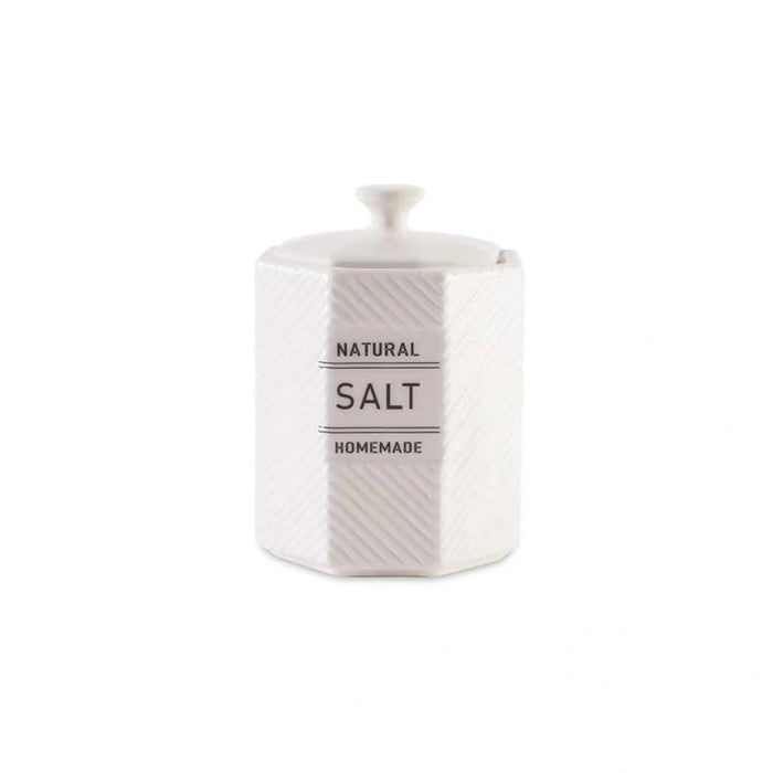 Nolina Salt Canister 800Ml - White