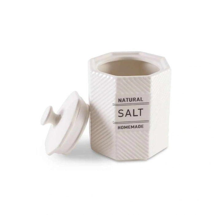Nolina Salt Canister 800Ml - White