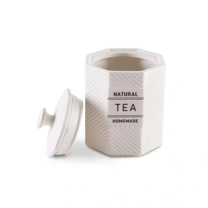Nolina Tea Canister 800Ml - White