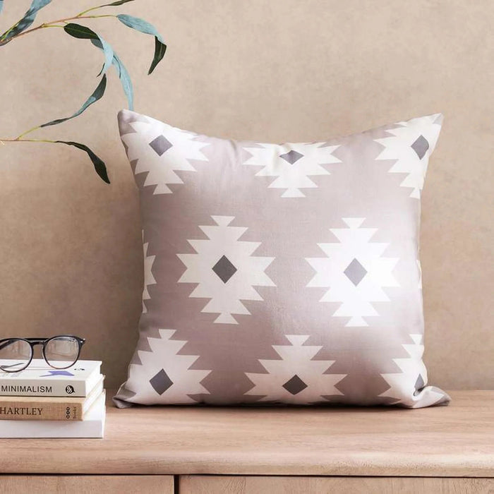Nomadic Printed Filled Cushion 45X45 Cm-Beige Pan Home