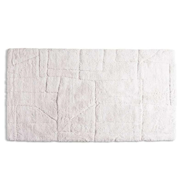 Norman Modern Tufted Velvet Touch Rug 160X230Cm - Ivory Pan Home