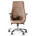 Norvin High Back Office Chair - Brown Pan Home