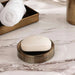 Norwell Metal Soap Dish 10X10.5X3.5Cm -Antique Gold Pan Home