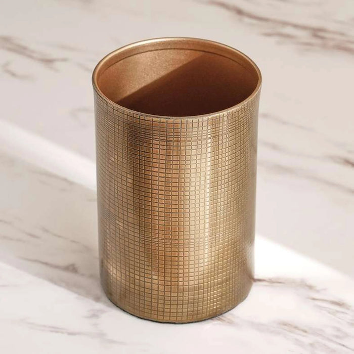 Norwell Metal Tumbler 7.5X7.5X11.5Cm -Antique Gold