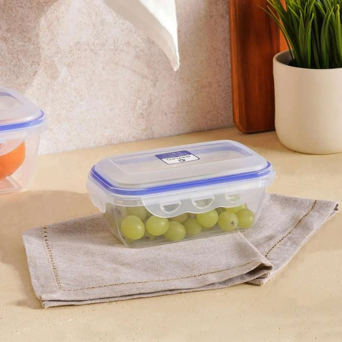 Norwich 2-Piece Rectangular Food Container 800Ml + 1600Ml -Clear