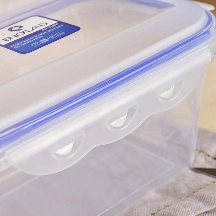 Norwich 2-Piece Rectangular Food Container 800Ml + 1600Ml -Clear