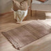 Nova Cotton Woven Dhurrie 60X90Cm - Beige Pan Home