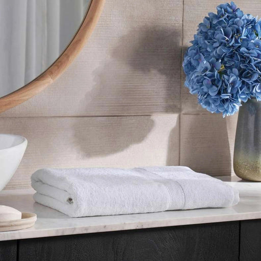Nova Essense 580 Gsm Bath Towel - White Pan Home