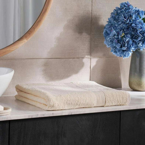 Nova Essense 580 Gsm Bath Sheet - Ivory Pan Home