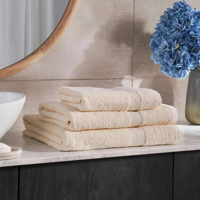 Nova Essense 580 Gsm Bath Sheet - Ivory Pan Home