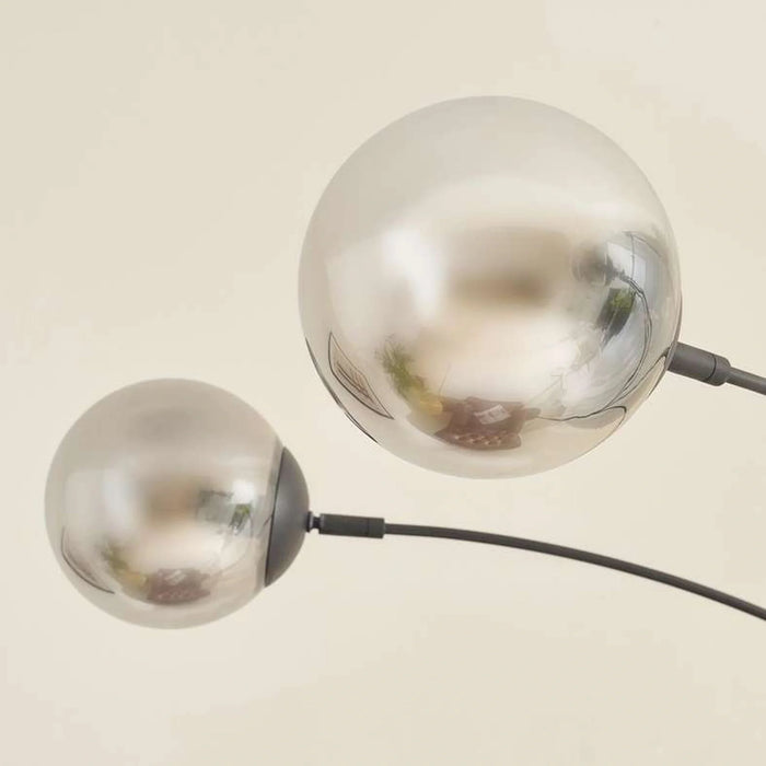 Novaglow 5-Lights E-14 Floor Lamp 160X80X200Cm - Smoke Grey