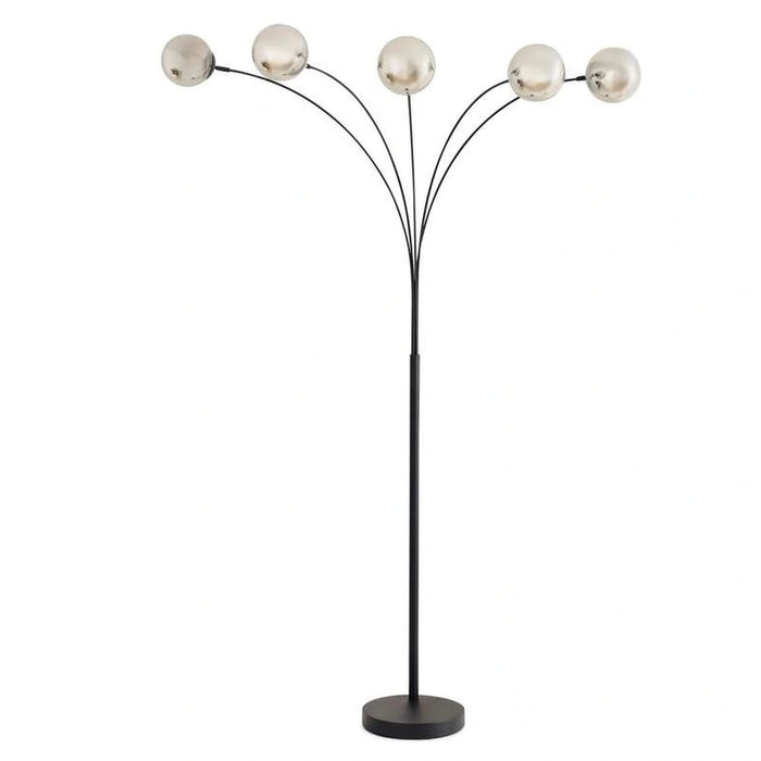 Novaglow 5-Lights E-14 Floor Lamp 160X80X200Cm - Smoke Grey