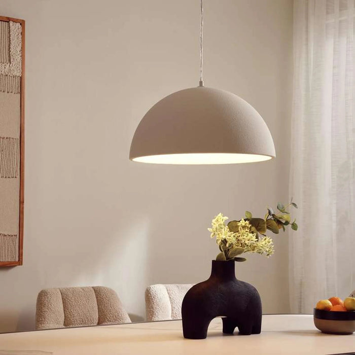 Novalight E-27 Pendant Lamp Dia 50X150Cm - White