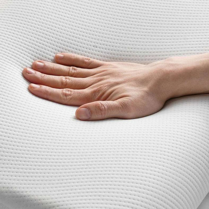 Novera Contour Memory Foam Pillow 40X60X11Cm - White