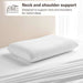 Novera Memory Foam Pillow 40X60X12Cm - White Pan Home
