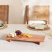 Novus Footed Wooden Serving Board 42X20X5Cm -Natural Pan Home