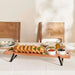Novus Wooden Serving Board W/Foldable Leg 67X20X10Cm - Natural Pan Home