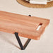 Novus Wooden Serving Board W/Foldable Leg 67X20X10Cm - Natural Pan Home