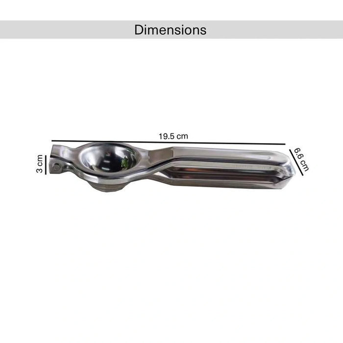 Noya Stainless Steel Lemon Squeezer 19.50Cm -Chrome