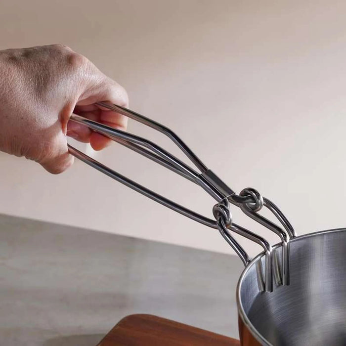 Noya Stainless Steel Wire Tong 20Cm -Chrome