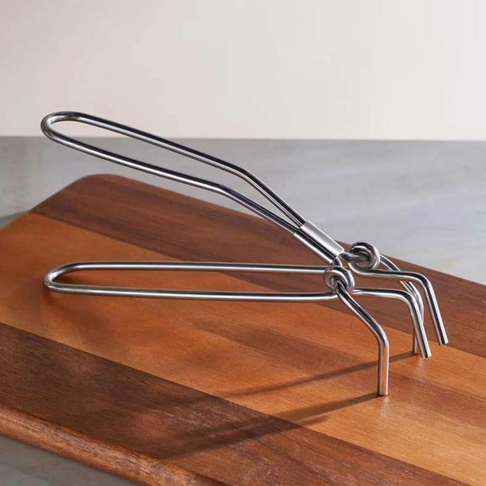 Noya Stainless Steel Wire Tong 20Cm -Chrome