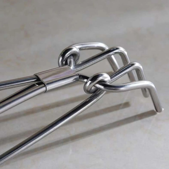 Noya Stainless Steel Wire Tong 20Cm -Chrome