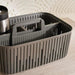 Nyra Multi Purpose Basket W/Handle 31.2X22.8X15.5Cm - Grey Pan Home