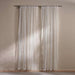 Nysha Lace 2 Piece Curtain Set 150X240Cm - Cream Pan Home