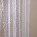 Nysha Lace 2 Piece Curtain Set 150X240Cm - White Pan Home