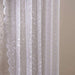 Nysha Lace 2 Piece Curtain Set 150X300Cm - White Pan Home