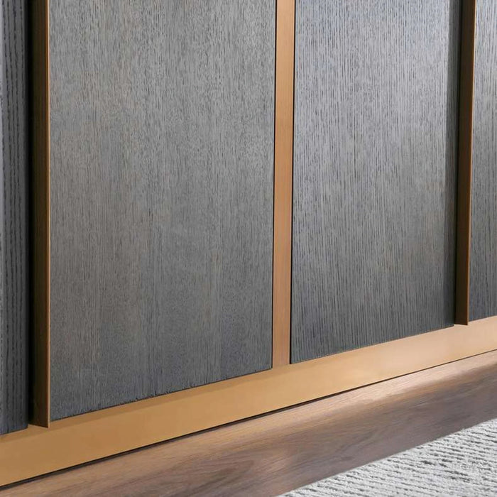 Oakland 6 Door Wardrobe - Brown