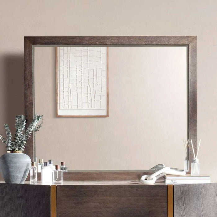 Oakland Dresser Mirror - Brown