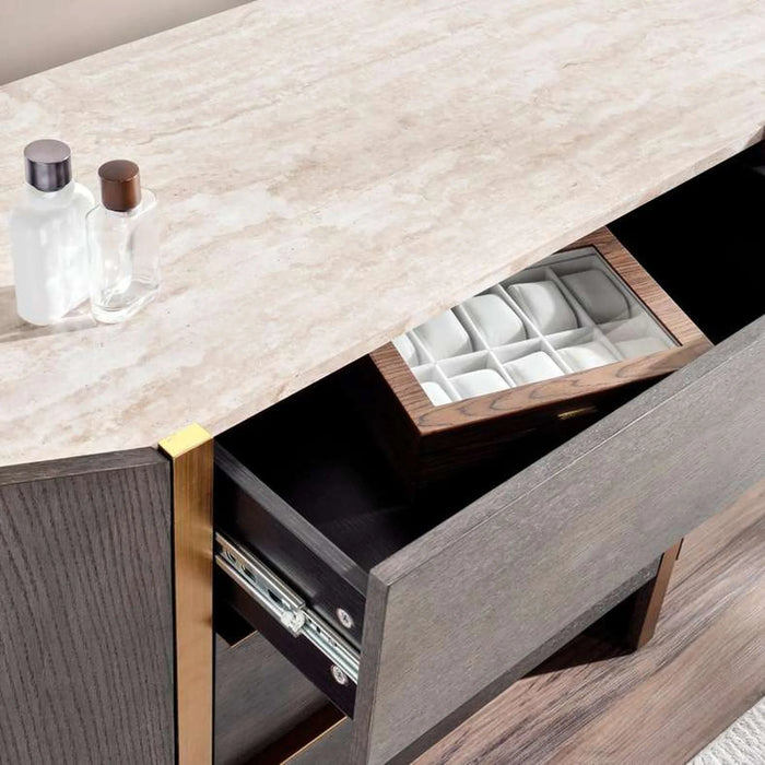 Oakland Dressing Table - Brown