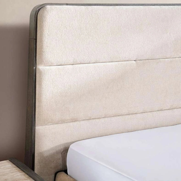 Oakland King Bed 180X200 Cm - White