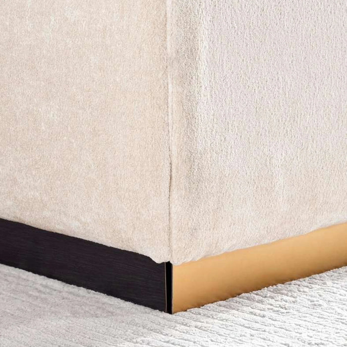 Oakland King Bed 180X200 Cm - White