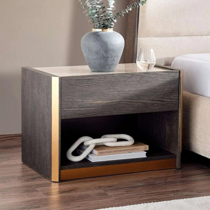 Oakland Nightstand - Brown