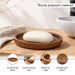 Oakroot Soap Dish 14X9.5X2Cm - Natural Pan Home