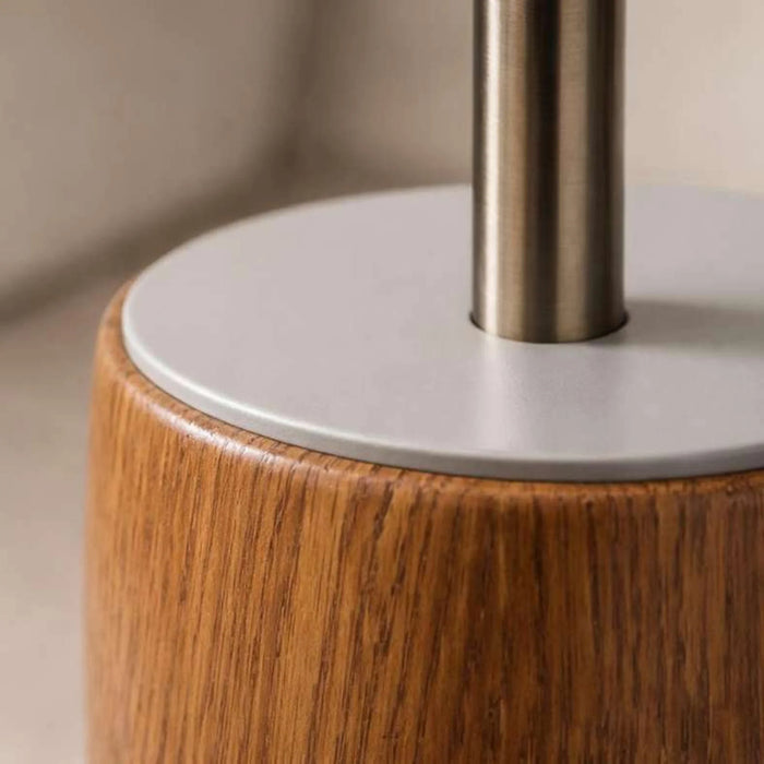 Oakroot Toilet Brush Holder 10X10X25Cm - Natural
