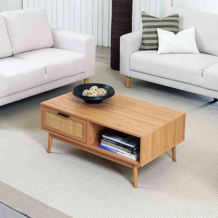 Oaktree Coffee Table Rattan - Natural