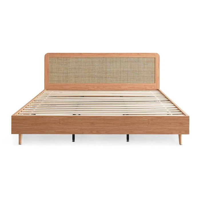 Oaktree King Bed 185X205 Cm Rattan - Natural