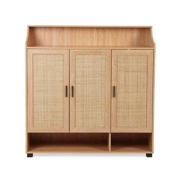 Oaktree Shoe Rack 21 Pairs Rattan - Natural