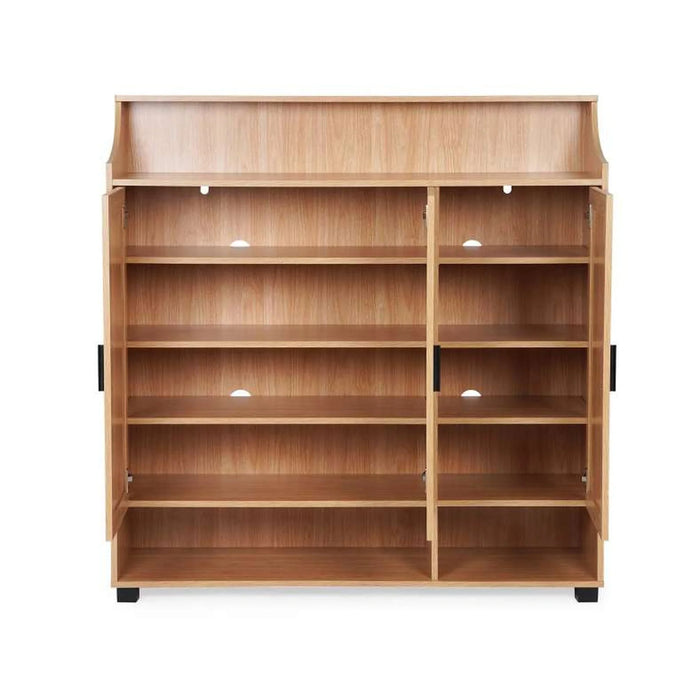 Oaktree Shoe Rack 21 Pairs Rattan - Natural