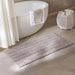 Oasis Soft Plush Chenille Bathmat- Beige - 50x80cm Pan Home