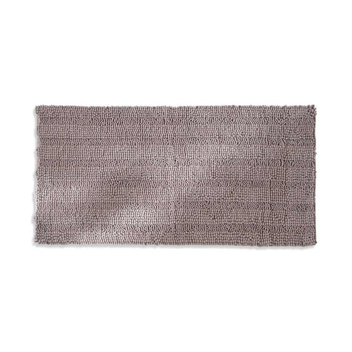 Oasis Soft Plush Chenille Bathmat- Beige - 60x120 cm Pan Home