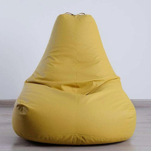Ocean Drop Pu Bean Bag 90X90Cm-Gold Pan Home