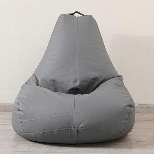 Ocean Drop Pu Bean Bag 90X90Cm-Grey Pan Home