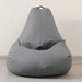 Ocean Drop Pu Bean Bag 90X90Cm-Grey Pan Home