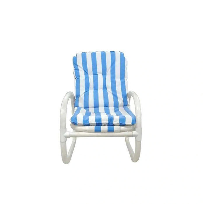 Oceano Outdoor Chair - White Blue